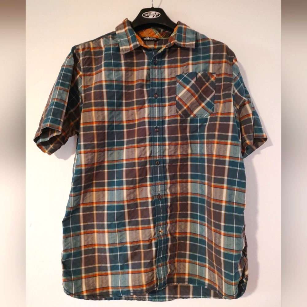 The North Face men's short sleeve button down